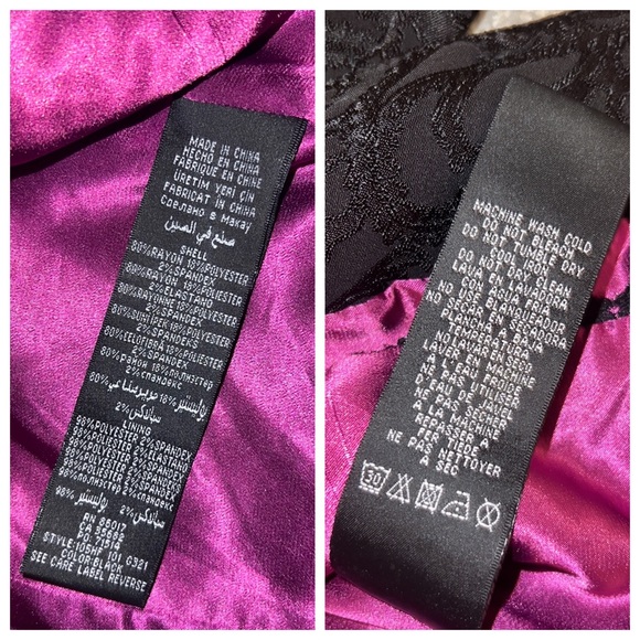 Bebe black 2 piece skirt & suit jacket size 4 🖤 - Picture 12 of 17